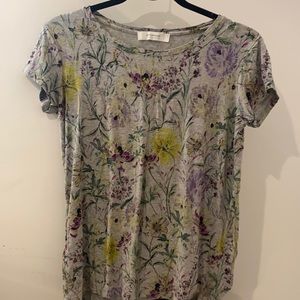 Promod flower print shirt M